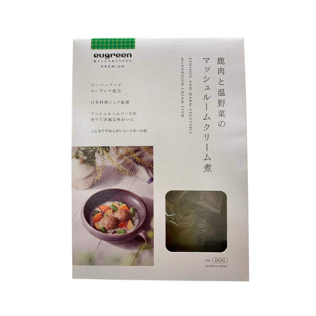 【Eugreen】 Premium Retort Food - Venison and Warm Vegetables Stew inMmushroom Cream 80g