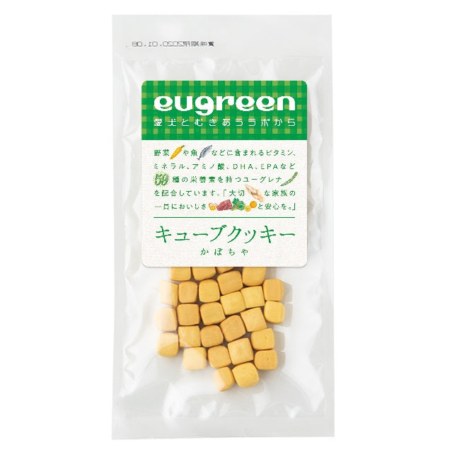 【Eugreen】 Snack - Cube Mini Cookie (Pumpkin) 30g