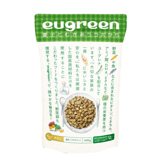 eugreen全齡犬乾糧 - 雞肉配方 1.6kg