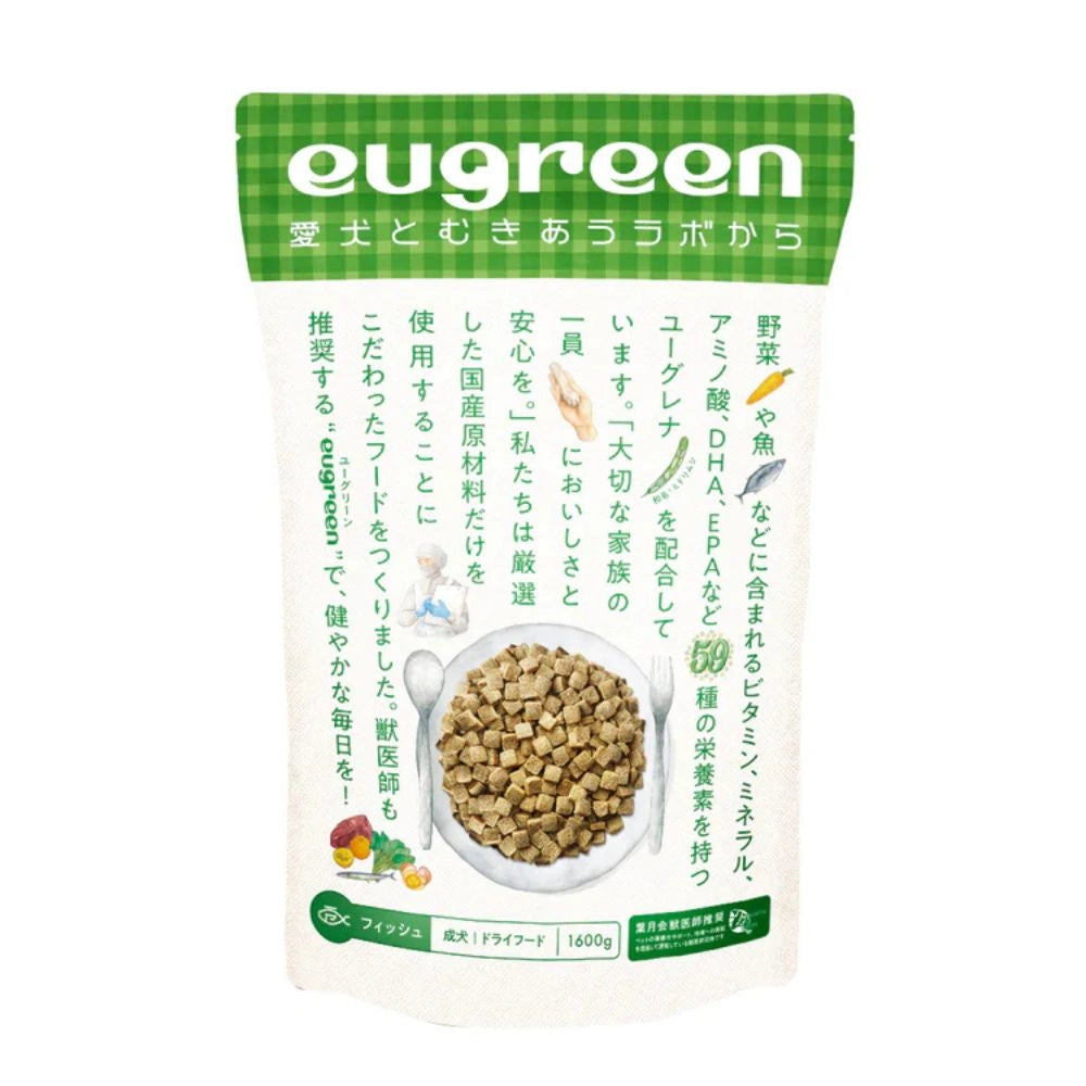 eugreen全齡犬乾糧 - 魚肉配方 1.6kg