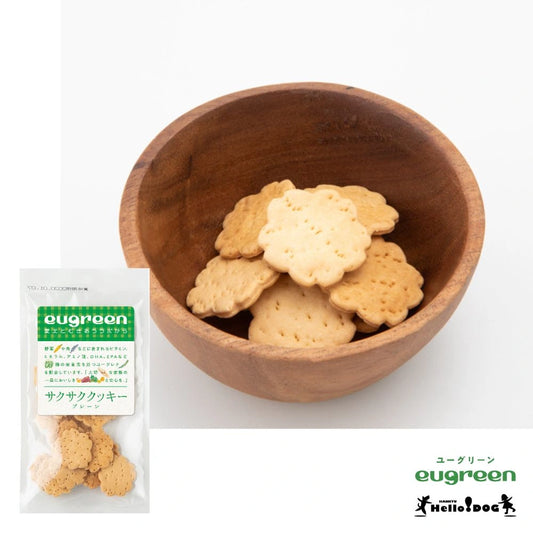 eugreen 狗狗零食系列 - 牛油味軟曲奇 30g