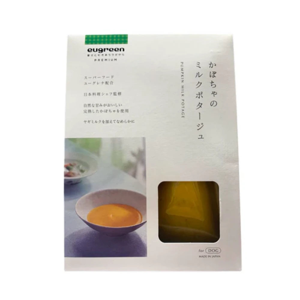 eugreen狗狗常溫高級鮮食包 - 南瓜牛奶濃湯 80g