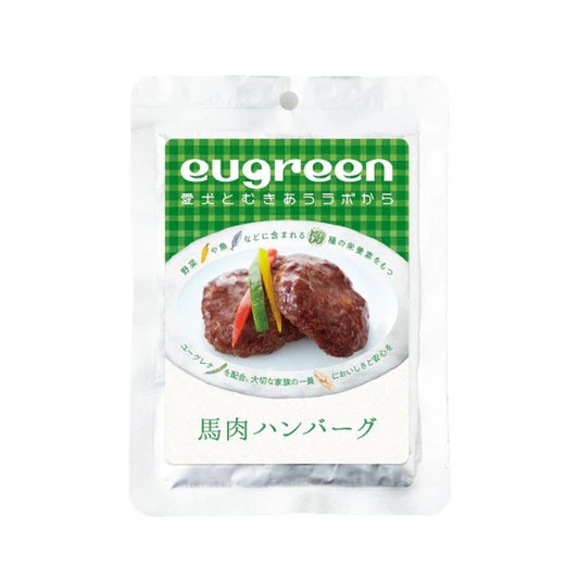 eugreen Ready-to-Serve Fresh Dog Food - Horse Meat Hamburg Steak 70g