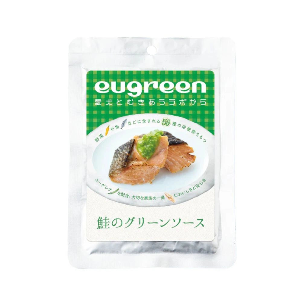 eugreen狗狗常溫鮮食包 - 青醬三文魚柳 100g
