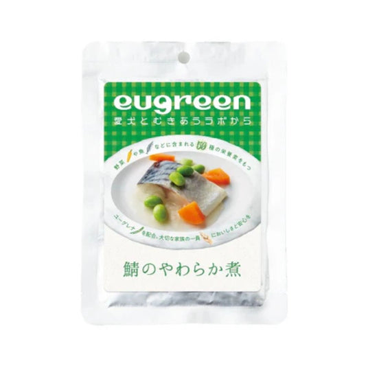 eugreen Ready-to-Serve Fresh Dog Food - Simmered Mackerel and Green Beans 100g