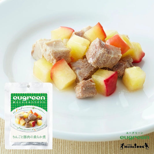 eugreen狗狗常溫鮮食包 - 蘋果燉豬肉 100g