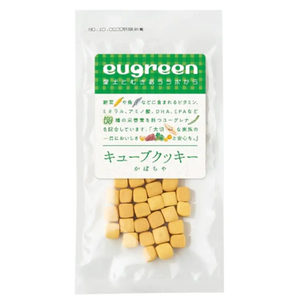 eugreen 狗狗零食系列 - 南瓜味方塊餅乾 30g