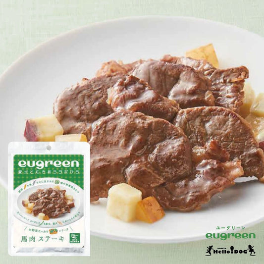 eugreen狗狗常溫鮮食包 - 馬肉排 100g