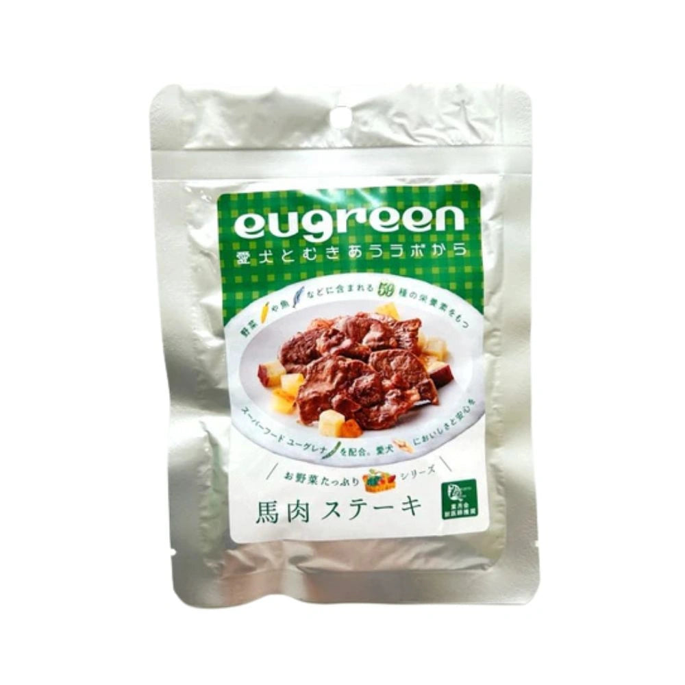 eugreen狗狗常溫鮮食包 - 馬肉排 100g