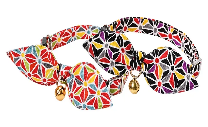 【Amo.K】 Cat Collar - Kaleidoscope