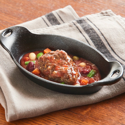 【Eugreen】 Premium Retort Food - Horse Meat Hamburg Steak with Tomato Sauce 80g