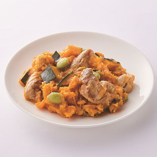 【Eugreen】 VEGE Retort Food - Sauteed Pork and Pumpkin 100g