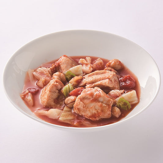 【Eugreen】 VEGE Retort Food - Boiled Chiicken and Tomato 100g