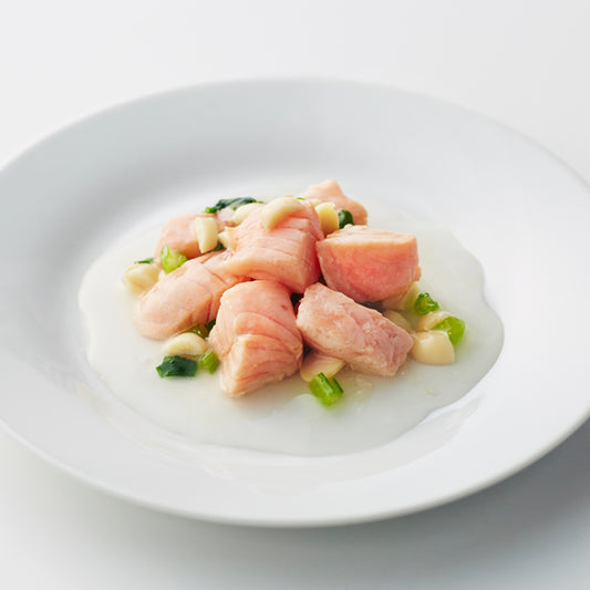 【Eugreen】Retort Food for Cat - Simmered Salmon and Greens 70g