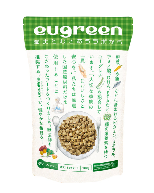 【Eugreen】成犬狗糧 - 魚肉配方 900g