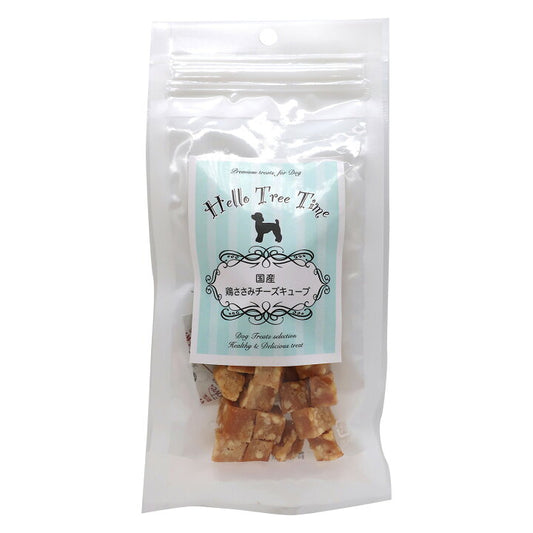 【Hello Tree Time】 狗狗脫水天然鮮肉粒系列 - 雞柳芝士粒 32g