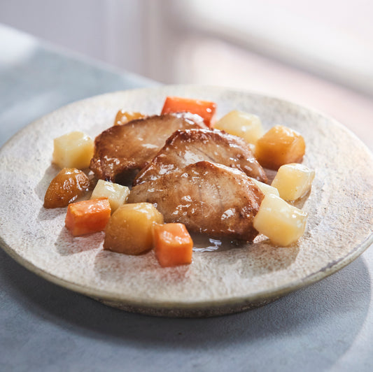 【Eugreen】 Premium Retort Food - Tuna Steak with Sautéed Vegetables 80g