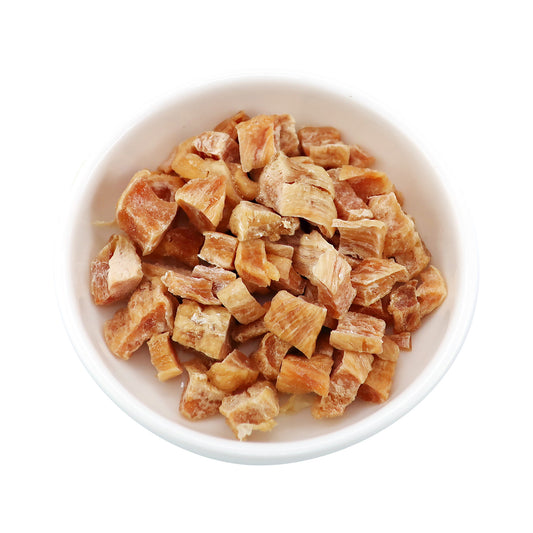 【Hello Tree Time】 [Cat] Dehydrated Natural Fresh Meat Cubes - Chicken Fillet Cube 15g