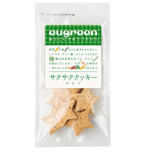 【Eugreen】 狗狗零食系列 - 雞肉味軟曲奇 30g
