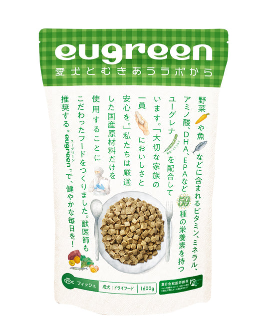 【Eugreen】 Dog Dry Food - Fish 1.6kg