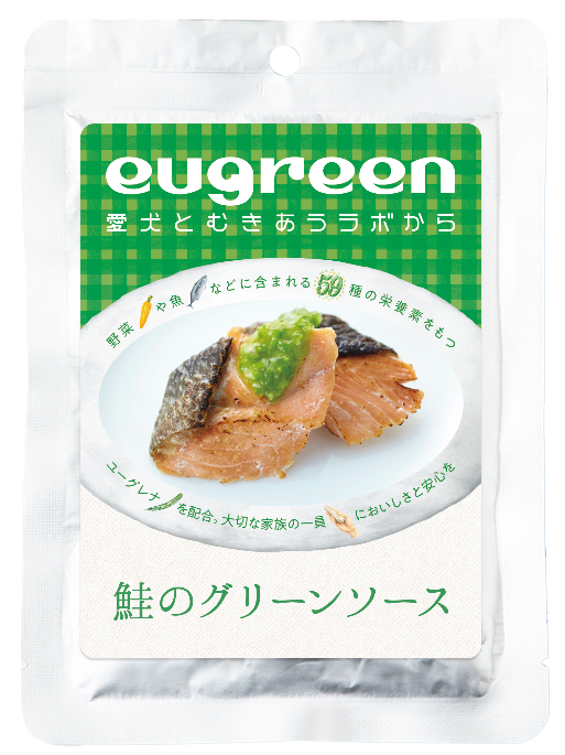 【Eugreen】 狗狗小菜濕糧系列 - 青醬三文魚柳 100g