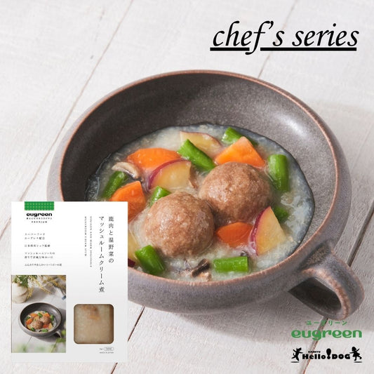 eugreen狗狗常溫高級鮮食包 - 鹿肉蘑菇奶油溫蔬燉湯 80g