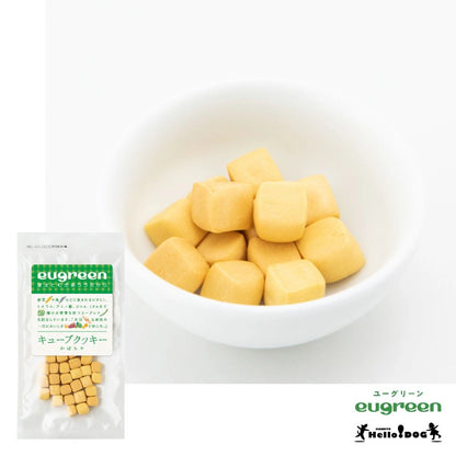 eugreen 狗狗零食系列 - 南瓜味方塊餅乾 30g