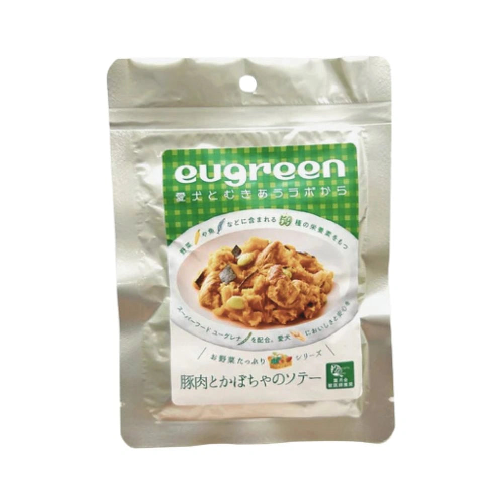 eugreen狗狗常溫鮮食包 - 香煎豬肉南瓜 100g
