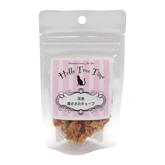 Hello Tree Time 貓貓脫水天然鮮肉粒系列 - 雞柳粒 15g