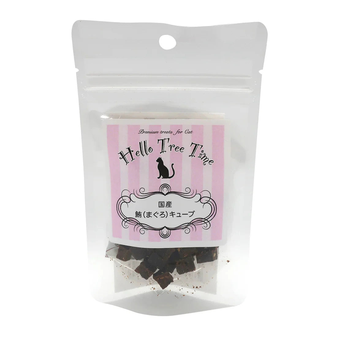 Hello Tree Time [Cat] Dehydrated Natural Fresh Meat Cubes - Tuna Cube 15g