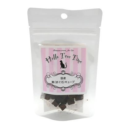 Hello Tree Time [Cat] Dehydrated Natural Fresh Meat Cubes - Tuna Cube 15g