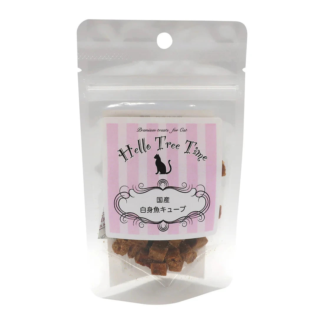 Hello Tree Time 貓貓脫水天然鮮肉粒系列 - 白魚粒 15g